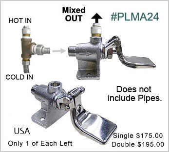 PLMA24 Foot Control Water Mixing Valve MAIN