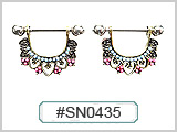 SN0435 Hearts Turquoise Dots THUMBNAIL