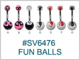 SV6476, Fun Balls14G Barbells THUMBNAIL