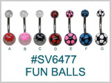 SV6477, Fun Balls14G Barbells THUMBNAIL