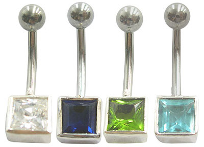 SV7060 Square Solitaire Bezel Setting MAIN