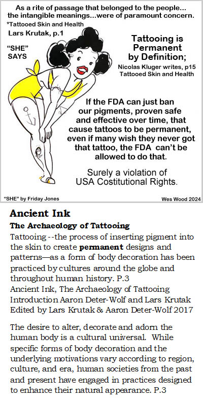 She Says Tattooing is Permanent MAIN