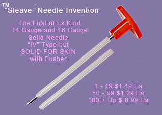 Solid Piercing Needles Sleeved MAIN