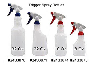 #24S3070  Trigger Spray Bottles MAIN