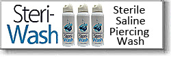 MK1250 Steri-Wash Sterile Saline Piercing Wash THUMBNAIL
