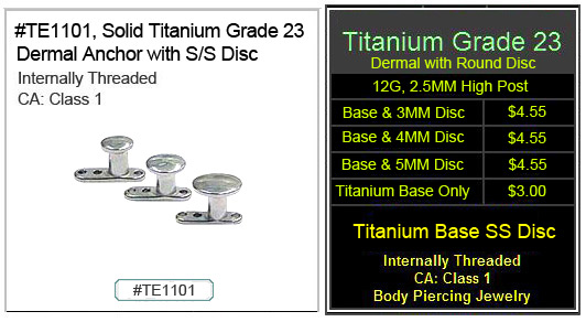 TE1101, Micro Dermal Round Disc MAIN