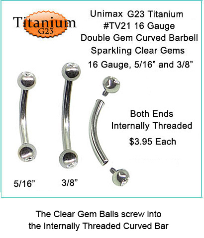 #TV21 Double Gem Internal Curve 16G MAIN