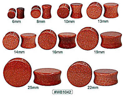 WB1042 Sparkle Brown Plugs MAIN