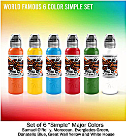 World Famous 6 Simple Major Colors THUMBNAIL