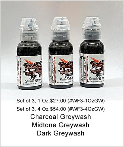 World Famous 3 Grey Wash Set #2 MAIN