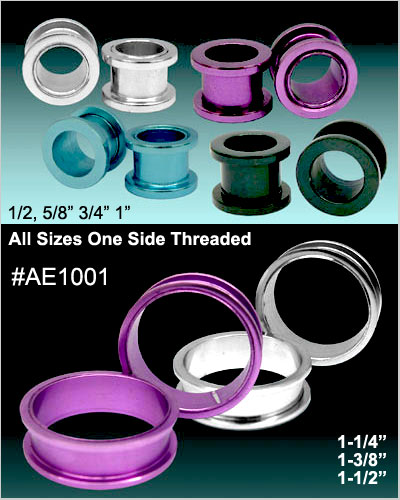 AE1001 Alumina Ear Tunnels Threaded MAIN
