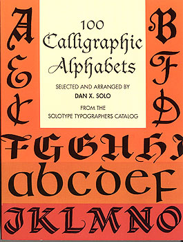 100 Calligraphic Alphabets Complete Fonts MAIN