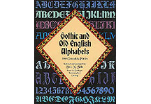 100 Gothic and Old English Alphabets Complete Fonts THUMBNAIL