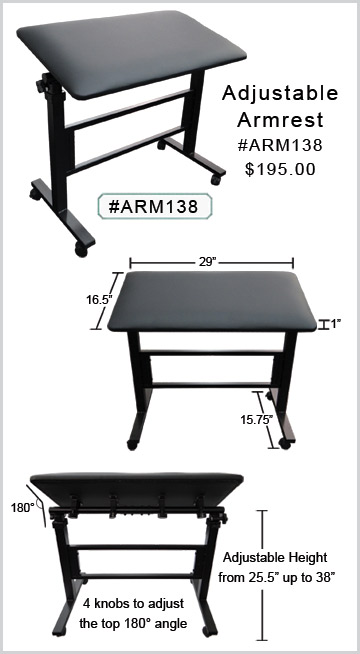 ARM138 Adjustable Arm Rest MAIN