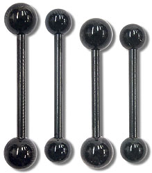 BB0202 Black Barbell Titanium Coated MAIN