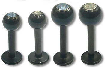 BL0106 14G Gem Black Labret MAIN
