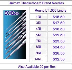 CHK RL Checkerboard Round Liners MAIN