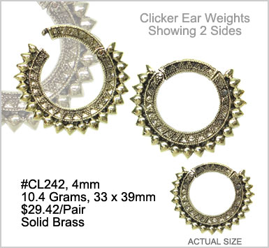 Clicker Ear Weights CL242 MAIN
