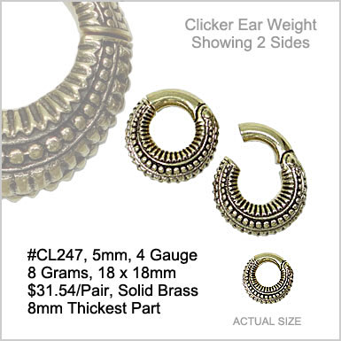 Clicker Ear Weights CL247 MAIN