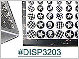 DISP3203, Stainless Steel Ear Plug Display THUMBNAIL