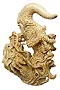 EAR4210 Bali Hand Carved Ear Gauge SWATCH