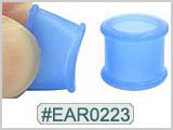 EAR0223 Red EAR0224 Blue Silicone THUMBNAIL