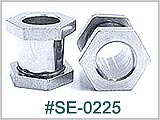 SE0225 Hex Tunnel Threaded Screw Back THUMBNAIL