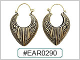 EAR0290 Brass Ear Wire THUMBNAIL