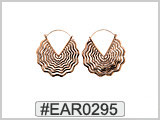 EAR0295 Polished Copper Ear Wire THUMBNAIL