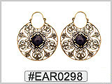 EAR0298 Fine Hearts Ear Wire THUMBNAIL