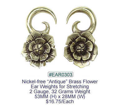 EAR0303 - Nickel-free Brass Earring Weights MAIN