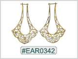 #EAR0342 Fashion Brass Earring THUMBNAIL