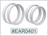 EAR0401, Virgin Teflon Jumbo Tunnels THUMBNAIL