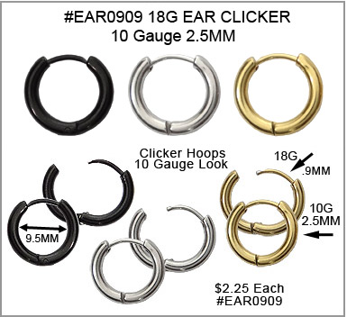 EAR0909, Clicker for 16G 14G, Looks like 10G MAIN