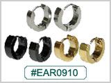 EAR0910, Ear Cuff Clicker Hoops THUMBNAIL