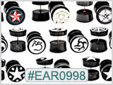 EAR0998 Horn Looks Like Ear Gauges THUMBNAIL