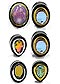 EAR4240 Bali Crystal Ear Gauge SWATCH