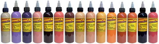 50 Colors Deluxe Tattoo Ink Set