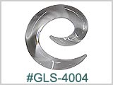 GLS4004 Clear Glass Spiral MAIN