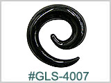 GLS4007 Red Glass Spiral THUMBNAIL