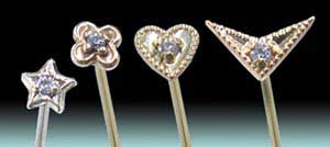 14Kt Gold Gem Centers MAIN