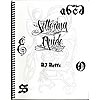 KLET3222 BJ Betts Lettering guide THUMBNAIL