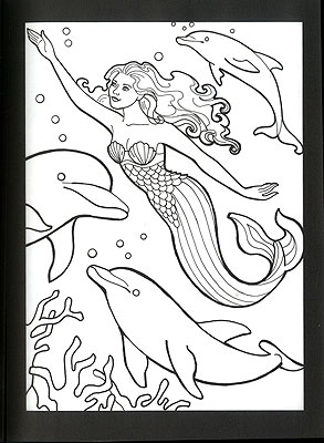 Strange Mermaid Coloring Book – Rosalarian