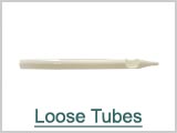 Loose White Tube Stems Only THUMBNAIL