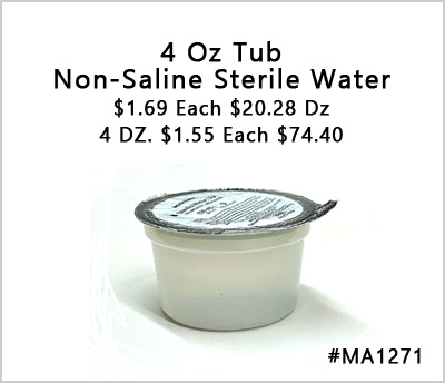 MA1271 4-Oz Sterile Water MAIN