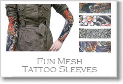 Fun Tattoo Mesh Sleeves