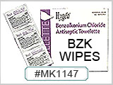 MK1147 BZK Antiseptic Towelettes THUMBNAIL