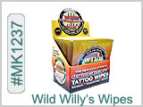 MK1237 Wild Willy's Tattoo Wipes THUMBNAIL