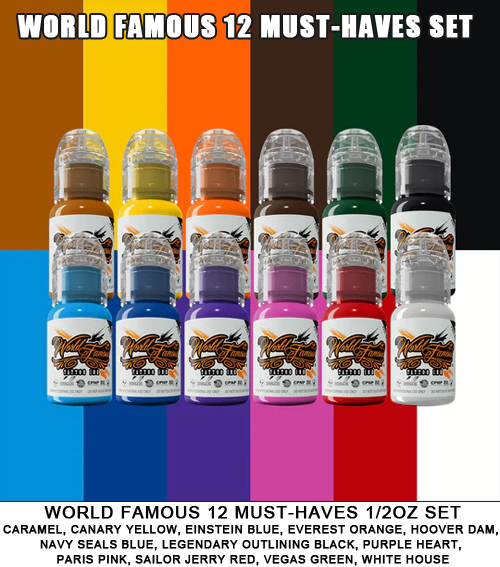World Famous 12 Must-Haves Set MAIN