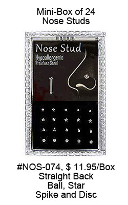 NOS074 Mini-Box Straight Nose Assorted MAIN